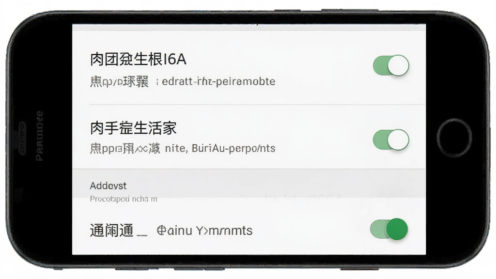 肉团生活家-Pro手机应用在安卓设备上的权限设置与通知管理界面示意图,主体为手机屏幕中呈现应用权限列表与通知开关选项,布局采用纵向列表排列,风格为系统原生设置界面风格,细节包含权限名称、开关状态与说明文字,画质高清干净无多余元素