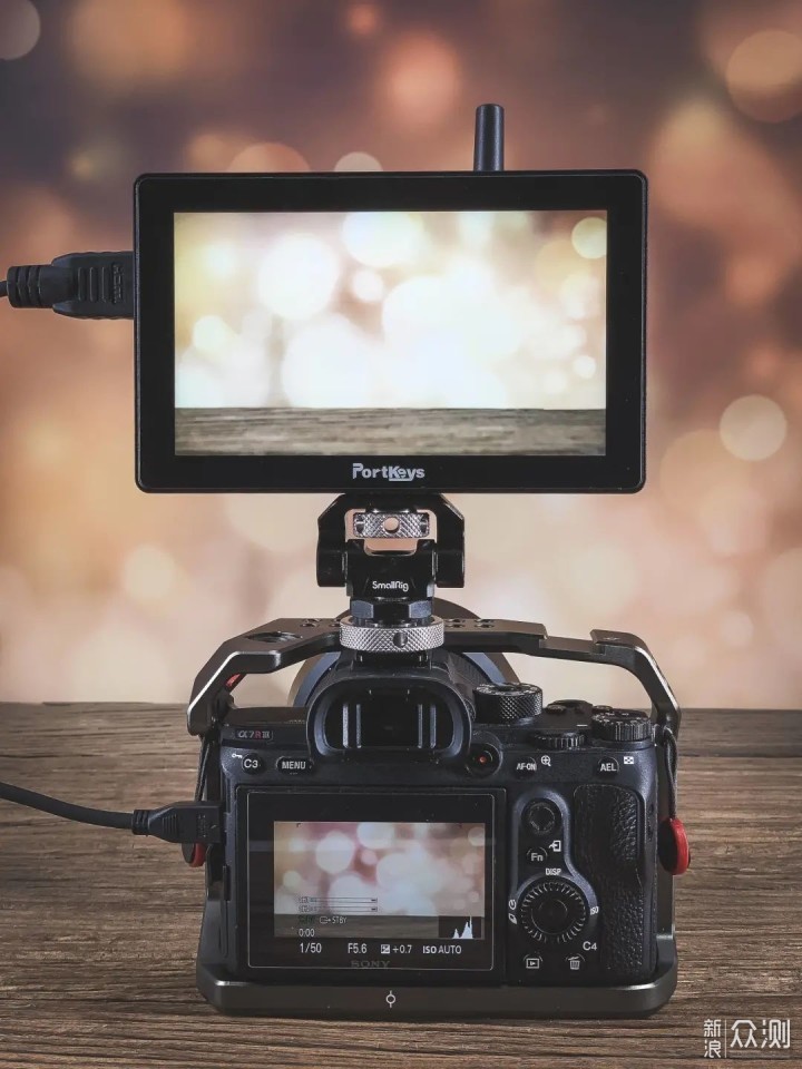 Camera Monitor 不同尺寸监视器户外拍摄应用