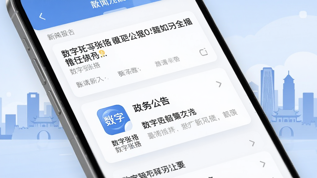 ������ҴAPP��Ѷҳ��չʾ�������������ֻ���Ļ��д����ʾ�����б������񹫸濨Ƭ����Ƭ���С�������Ҵ��Сͼ�꣬��������Ҵ���м�Ӱ������Ϊ���»����б����Ű����룬����ִ���Լ��ϸ�������������������ɾ��޶���Ԫ��