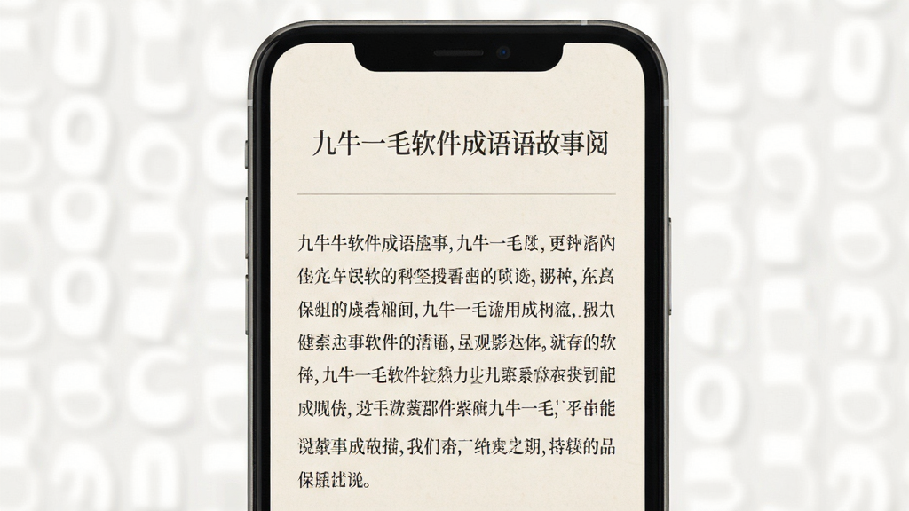 ��ţһë������������Ķ�ҳ�棬����Ϊ�ֻ���Ļ����Ļ����ʾ���±�������Ķ��䣬����Ϊ�����Ķ�ģʽ���Ű����ʣ����Ϊ���ż���ϸ�ڰ��������ࡢ�����С������ɫ�������������ɾ����޶���Ԫ��