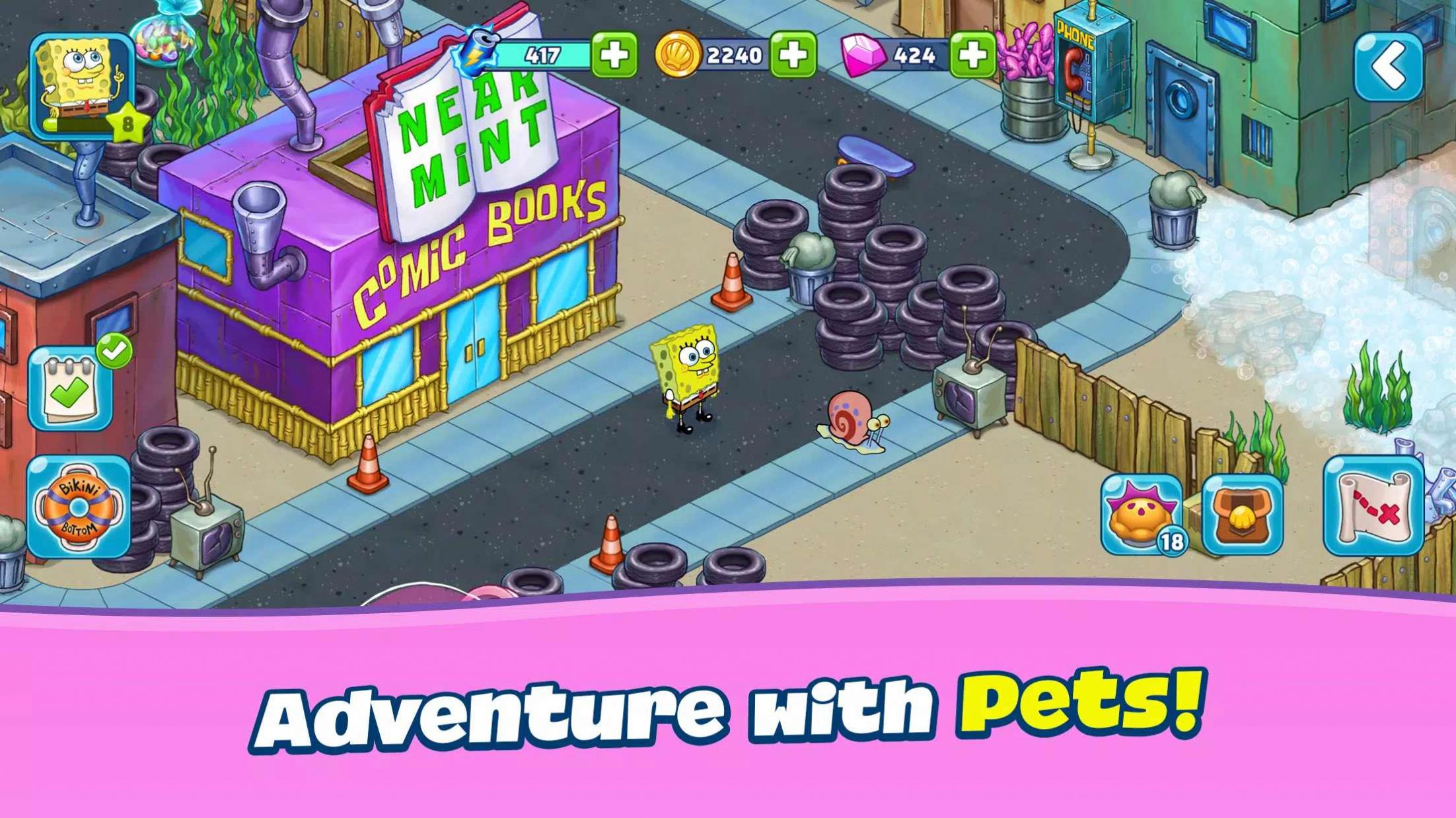 SpongeBob Adventures In A Jam��������ֻ���2026 ����������Ӫ�����ͼ