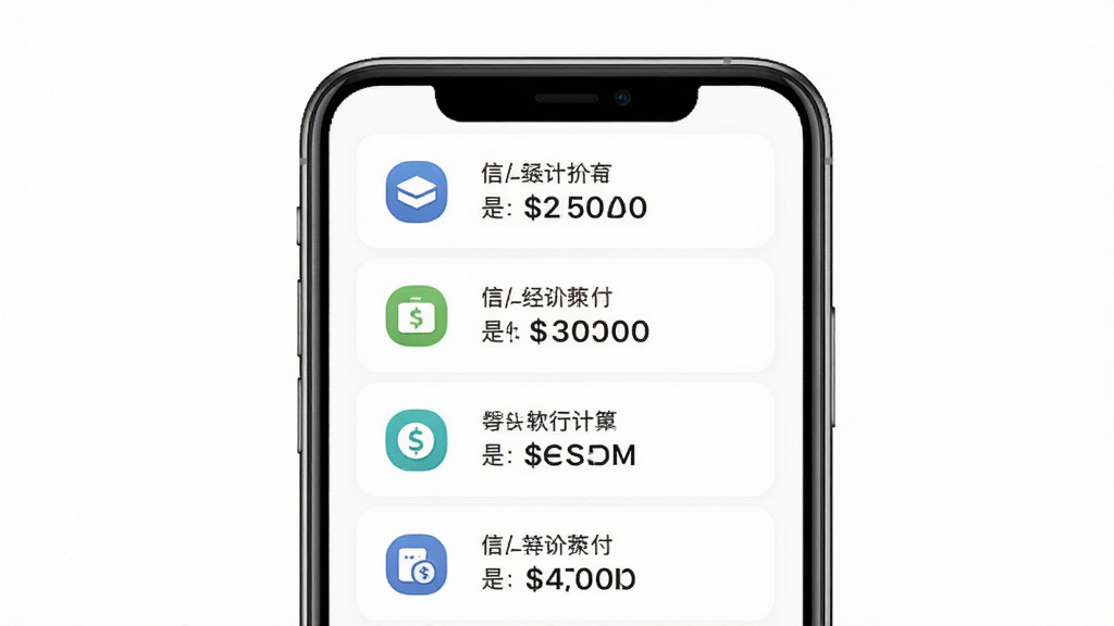 手机社保公积金计算软件的五险一金明细拆分界面,画面中央是手机屏幕显示各项保险和公积金的图标与金额,背景为纯白色,主体突出,布局上下排列,排版有序,风格商务简洁,细节上数字清晰,画质高清,干净,无多余元素