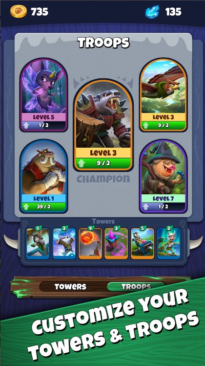 Tower Rush Legends��׿����������