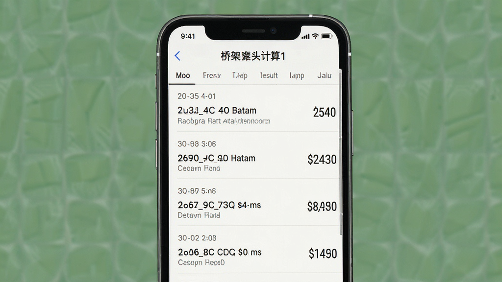 一张展示桥架弯头计算器历史记录功能的预览图,主体为手机界面显示历史计算记录列表,布局为纵向列表排列,排版规整,风格为轻量级应用界面风格,细节包含时间戳、参数摘要和结果数值,画质高清干净无多余元素