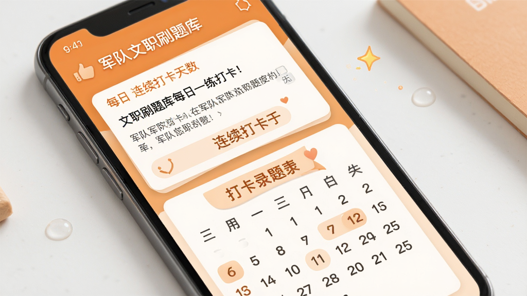 ������ְˢ���ÿ��һ����ҳ�棬����Ϊ�ֻ���Ļ��ʾÿ����Ŀ�ʹ�����������Ϊ�Ϸ���Ŀ��Ƭ�·��򿨼�¼�����Ϊ��ů��ɫϵ�������ϸ�ڰ���������������������Ǻ͹������֣������г������֡�������ְˢ��⡱�������������ɾ����࣬�޶���Ԫ��