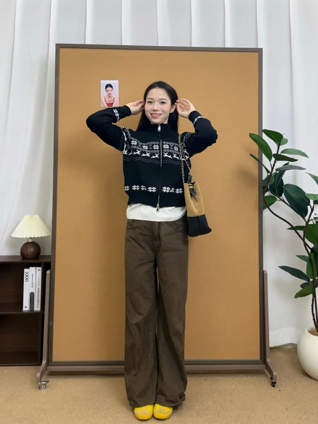 疯狂潮装2026新款韩版宽松显瘦穿搭整体搭配效果图