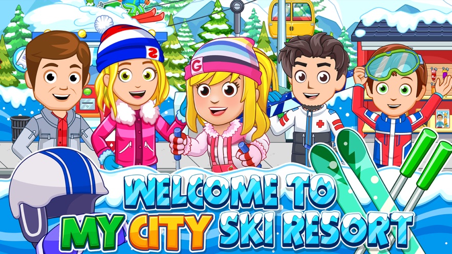 我的城市滑雪场完整版最新安卓版(My City Ski Resort) 我的城市滑雪场完整版最新安卓版(My City Ski Resort)