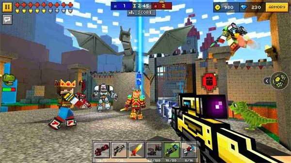 像素之枪3D子弹中文安卓版(Guns of Pixel 3D Pocket Edition)下载安装实测截图