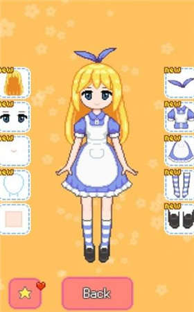 换装桃子游戏汉化中文版(Dressup Momo)在线玩入口界面截图