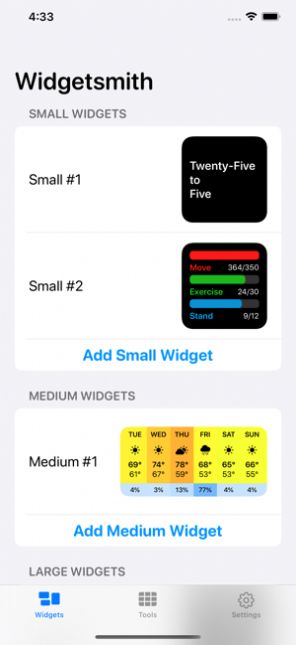 Widgetsmith������������أ���ʹ�ý̳̣�