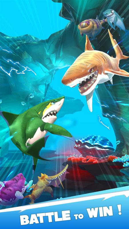 饥饿鲨英雄官方安卓中文版(Hungry Shark Heroes) 饥饿鲨英雄官方安卓中文版(Hungry Shark Heroes)