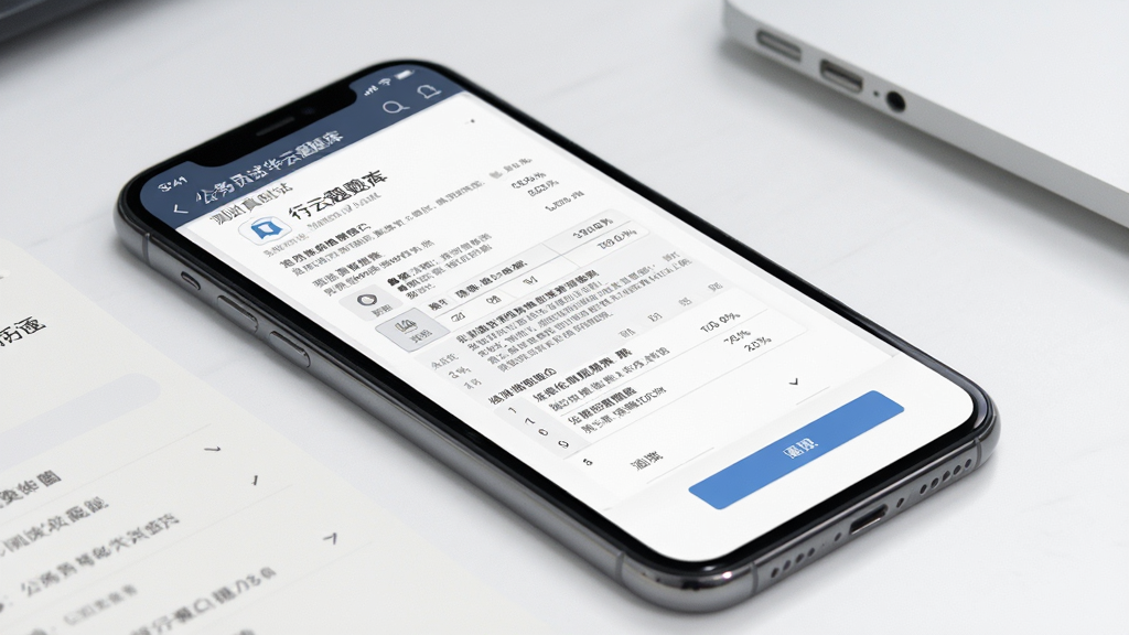 公务员考试华云题库 界面展示智能组卷功能 手机屏幕显示行测真题试卷 排版整齐 风格简约商务 细节精致 画质清晰 干净 无多余元素