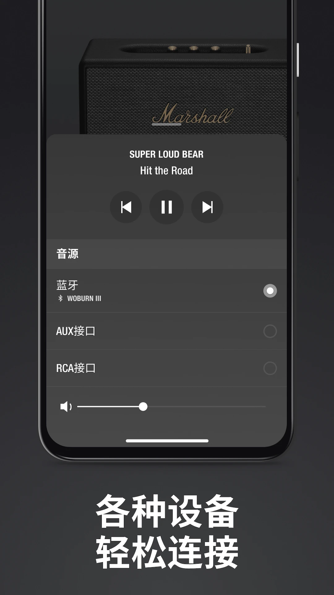 Marshall Bluetooth(马歇尔蓝牙)3.9.0 音箱控制