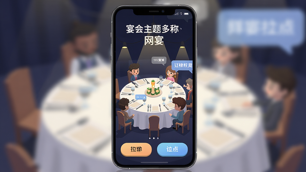 һ��AI���ɵ�ͼƬ��������һ���ֻ�����չʾ���������������Ϊ�Ϸ���ʾ����������ƣ��м���Բ������������ͷ���·��ǻ�����ť���Ű��࣬���Ϊ�ִ���ƽ����ƣ�ϸ�ڰ����;ߡ��ƹ����������ݣ����������ɾ��������д��С����硱���֣��޶���Ԫ��