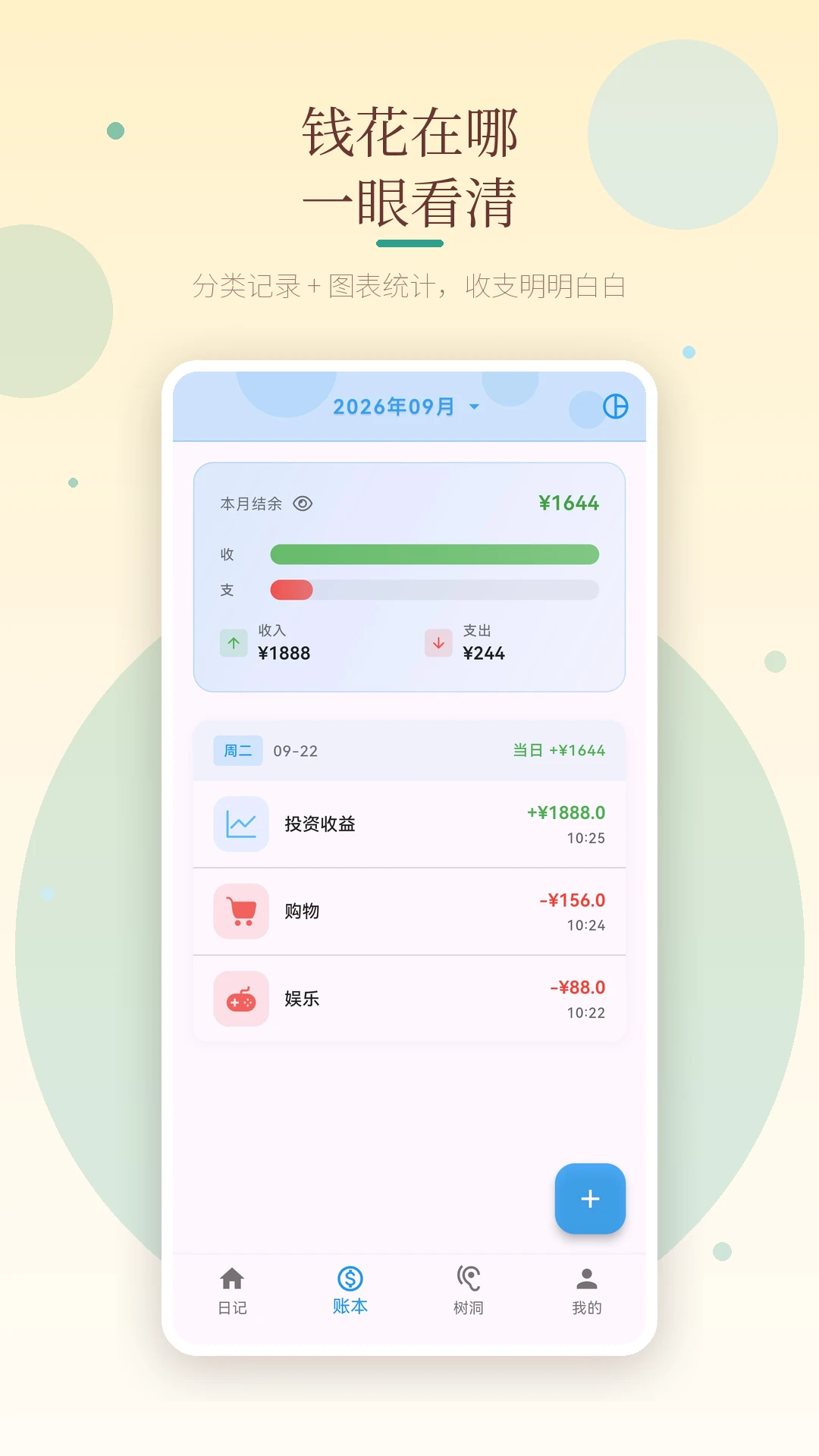 心情日记本16.0.0 记录心情