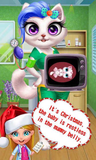 �ȳ�è���ħ��ҽ����׿���ֻ���Ϸ��Kitty Family Winter Sim Care��