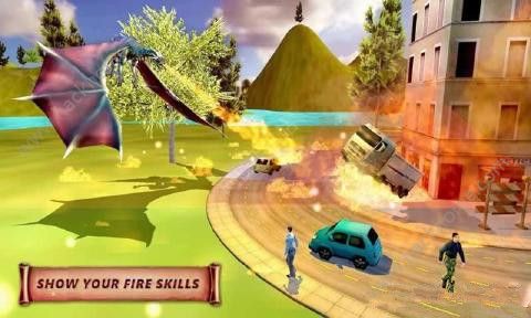 火焰巨龙城市模拟器中文安卓版(Fire Dragon City Simulator) 火焰巨龙城市模拟器中文安卓版(Fire Dragon City Simulator)