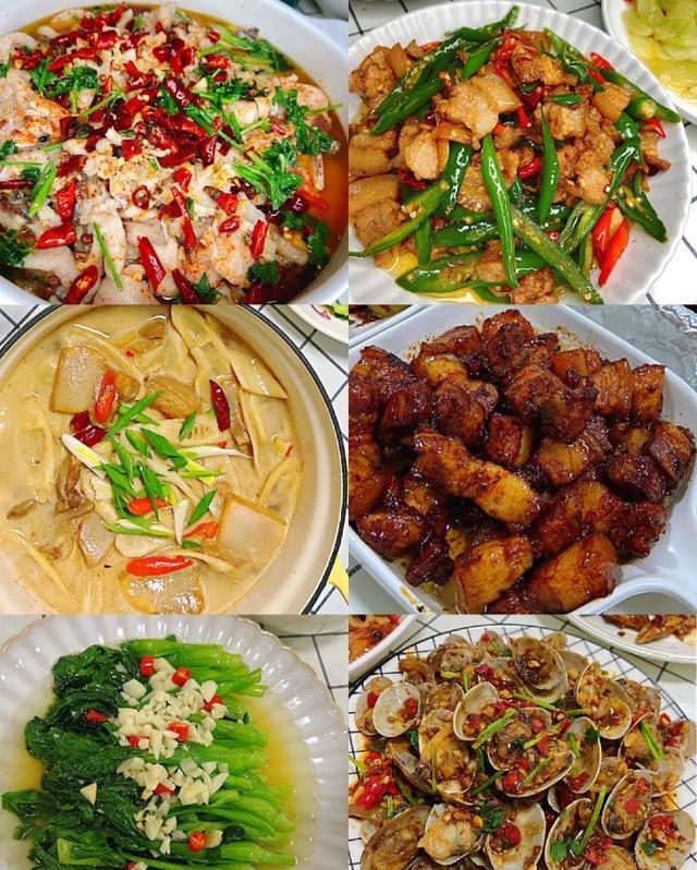 每日菜谱大全 一周家常菜做法合集配图