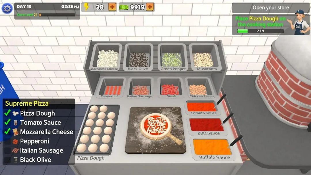 我的披萨镇故事(My Pizza House)1.0.11 模拟经营披萨店 我的披萨镇故事(My Pizza House)1.0.11 模拟经营披萨店