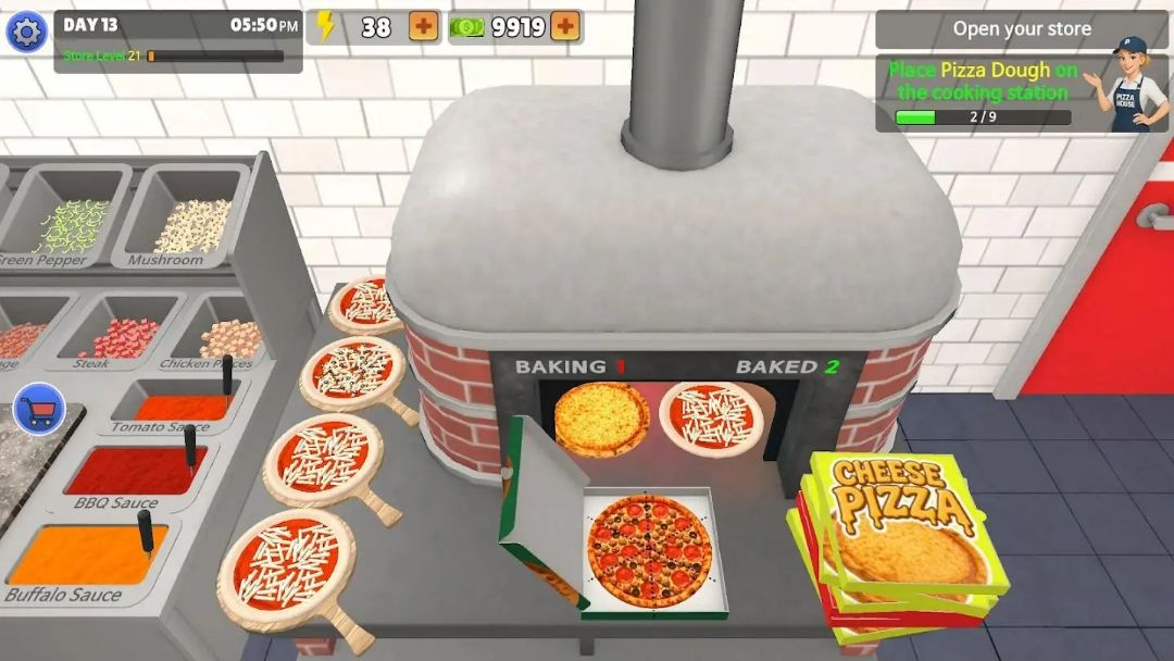 我的披萨镇故事(My Pizza House)1.0.11 模拟经营披萨店 我的披萨镇故事(My Pizza House)1.0.11 模拟经营披萨店