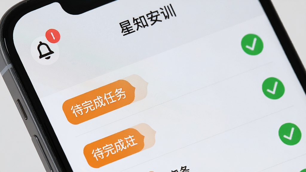 手机屏幕特写,界面显示