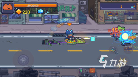 Cat Gunner 安卓版 游戏角色 武器 截图