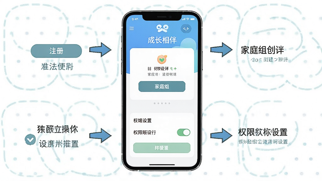 一张手机操作示意图,画面展示