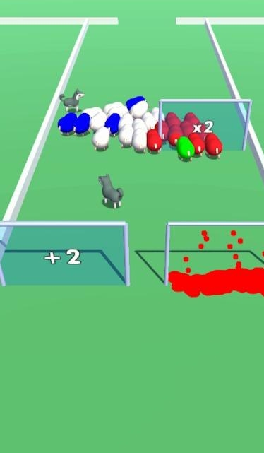 犬驱羊归 安卓版 游戏截图 牧场画面