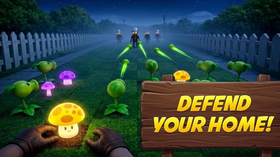 植物大战僵尸第一人称(PVZ FirstPerson)0.5.0 视角射击版