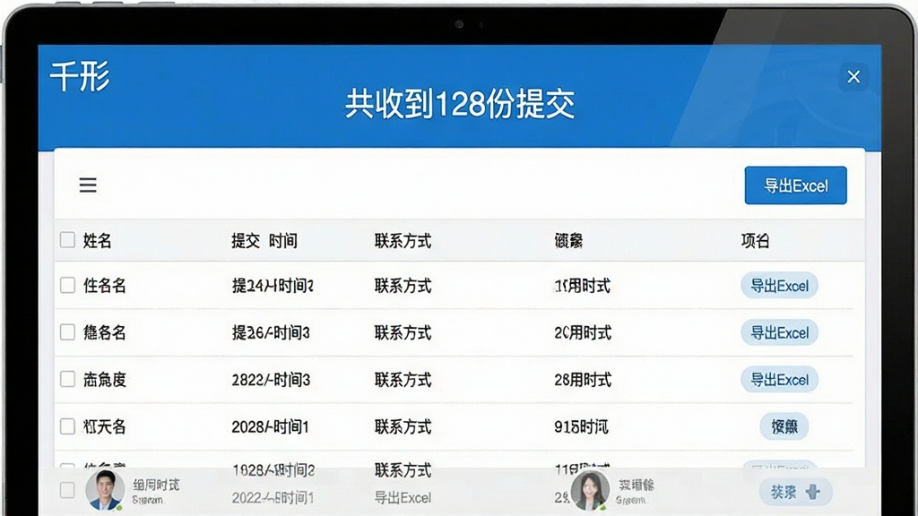 一张数据后台界面展示图,画面主体为