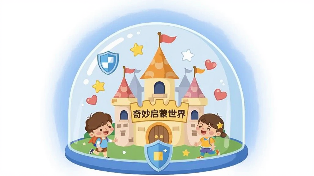 һ���ԡ������������硱��ȫ�ػ�Ϊ����Ĳ廭��������һ��͸���ķ����ֽ���ͨ�Ǳ��ͺ����Ǳ������ڡ������ϣ�������λ�ڻ������룬��������͵���ɫ�⻷�����Ϊ����ʸ���廭���ϸ���ϣ�����������һ������ͼ�꣬�Ǳ���д�š������������硱����Χ�����ǺͰ���Ư������������������ɾ����޶���Ԫ�ء�