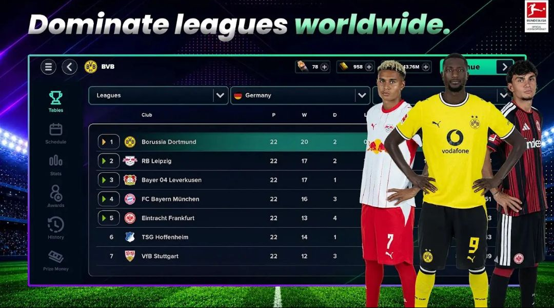 足球经理2025(Soccer Manager 2025)4.1.5 掌上足球经营 足球经理2025(Soccer Manager 2025)4.1.5 掌上足球经营