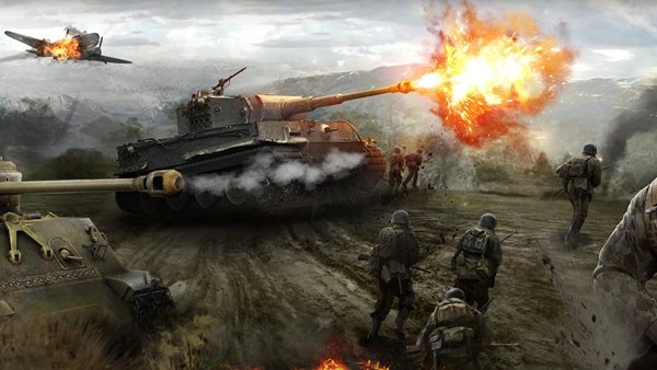 二战硝烟游戏下载安装手机版(World War Machines安装器)v10383 安卓版