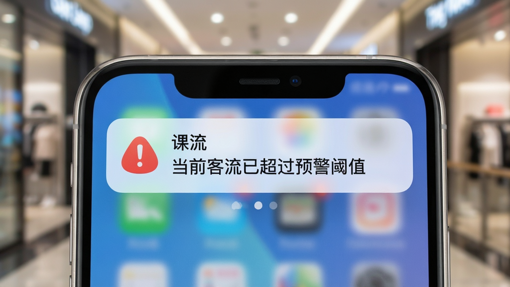 主体为一部手机特写,屏幕弹出