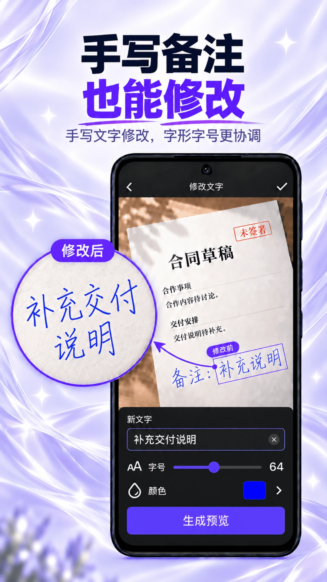 p图修图无痕改字2.1.1 手机修图改字