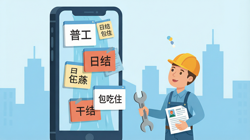 һ����Ϣͼ�����Ĳ廭������������һ���޴���ֻ���Ļ����Ļ�����ٲ�һ�����¸���ְλ��Ƭ����Ƭ��д�š��չ��������սᡱ��������ס�����������ֻ��Ա�վ��һλ���Ű��ֺͼ����Ŀ�ͨ���ˣ�����̧ͷ������Ļ��������ǳ��ɫ�ĳ��м�Ӱ������ƽ�������ʸɾ���������Ԫ��