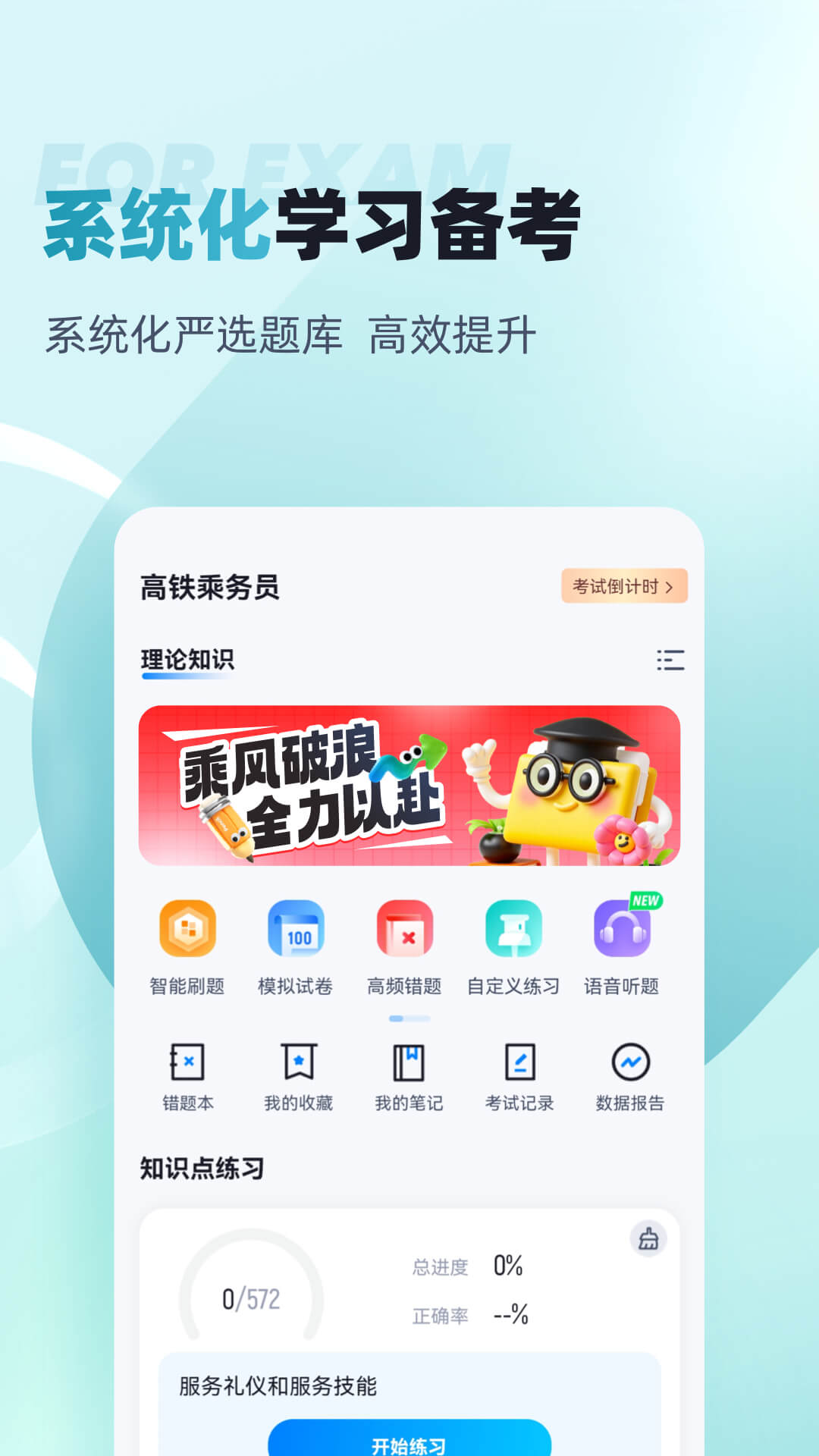 乘务员考试聚题库2.2.4 乘务员备考刷题