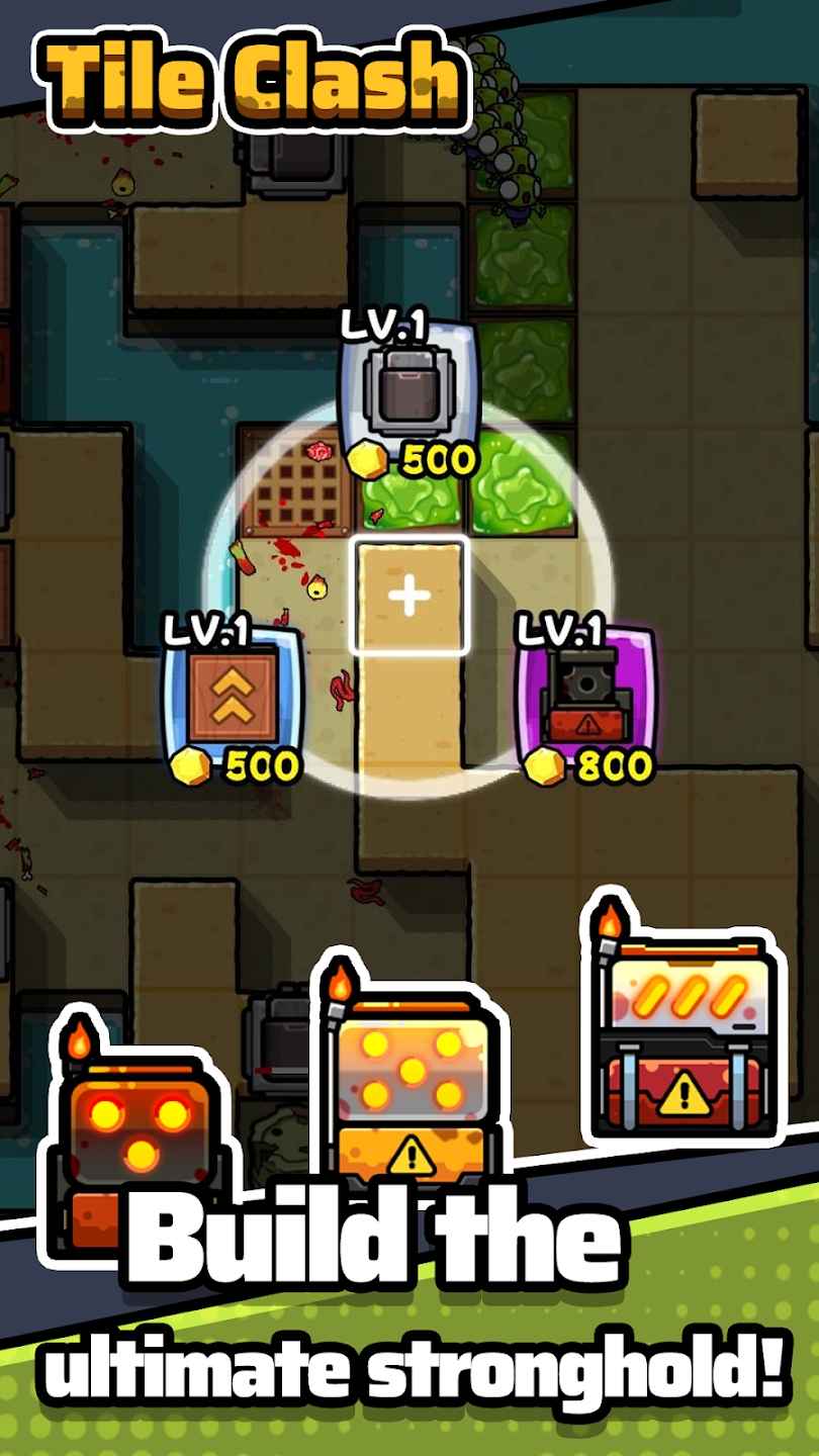 合成冲突TD游戏安卓版下载(Tile Clash TD) 合成冲突TD游戏安卓版下载(Tile Clash TD)