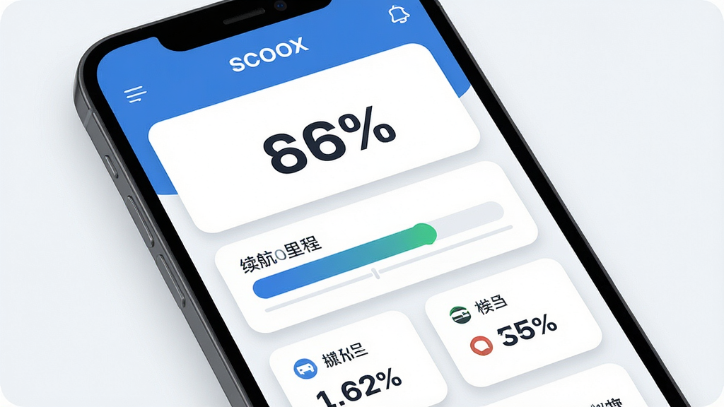 һ��չʾSCOOXӦ�ó���״̬��⹦�ܵ�AI��ͼ������Ϊ�ֻ���Ļ��д����Ļ����ʾ