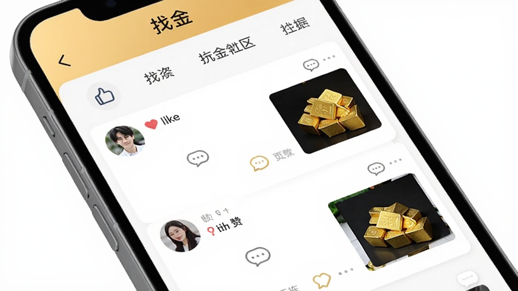 ����Ϊ�ҽ������������棬����Ϊ�ֻ���Ļ��ʾ��Ϣ����Ƭ���û�ͷ���Ű�Ϊ���»����б������з����ǩ�����Ϊ�����罻�磬ϸ�ڰ�������ͼ�ꡢ�������ݡ������Ƭ����ͼ�����ʸ���ɾ��޶���Ԫ�أ����涥����ʾ���ҽ�