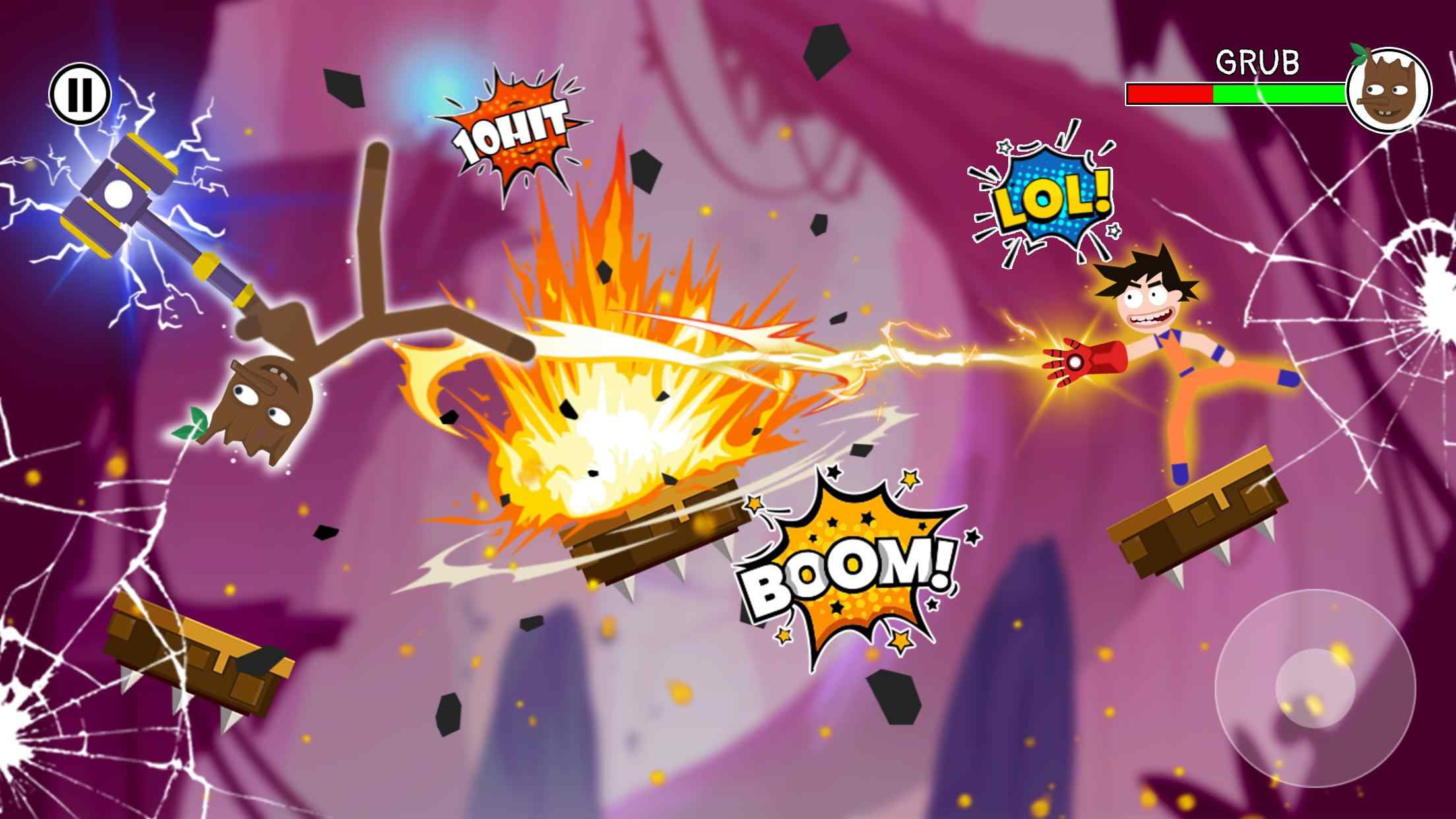 �����Ҷ������(Supreme Brawl Stickman Fight)3.4 ����˸񶷾���