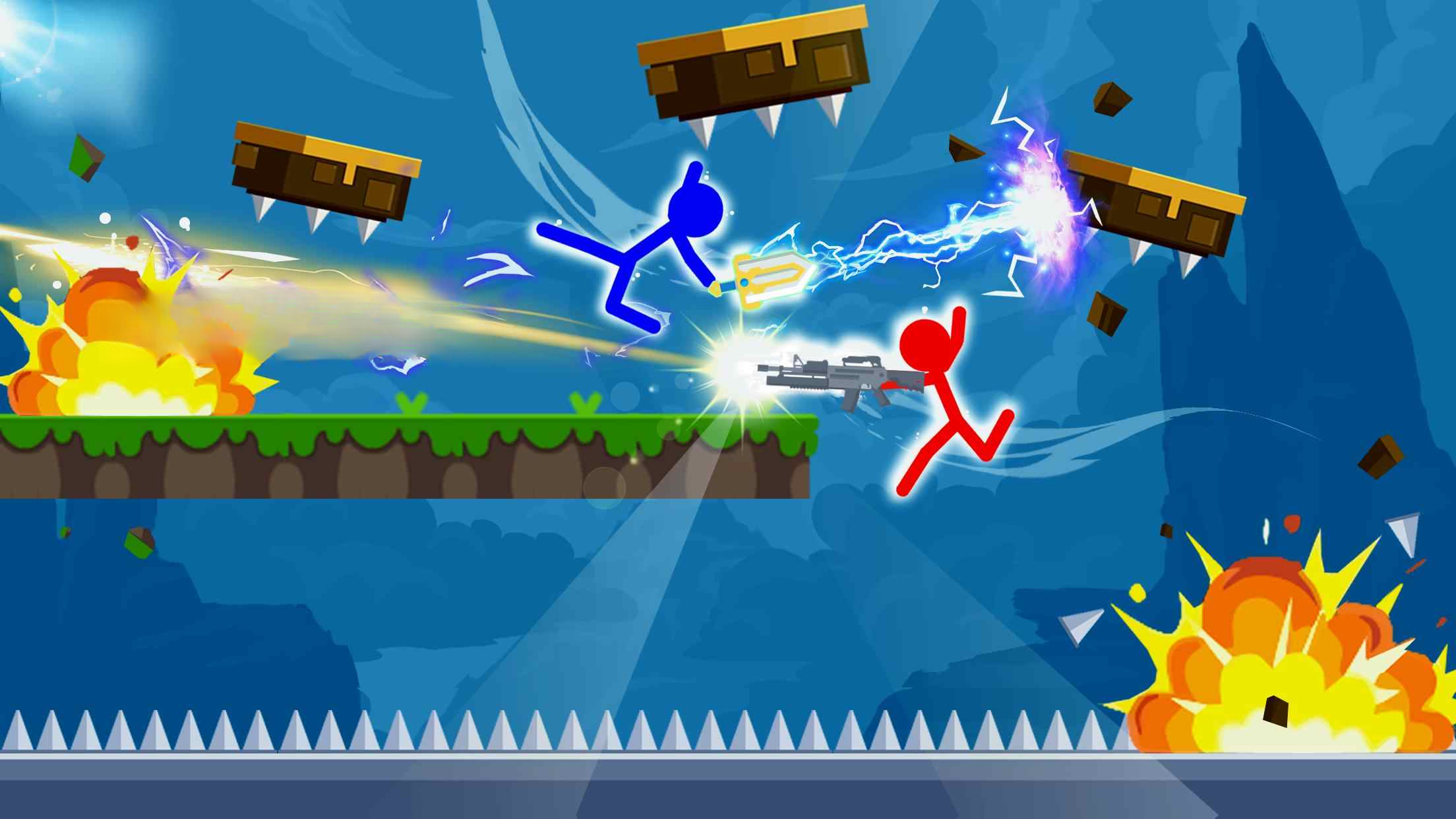 �����Ҷ������(Supreme Brawl Stickman Fight)3.4 ����˸񶷾���