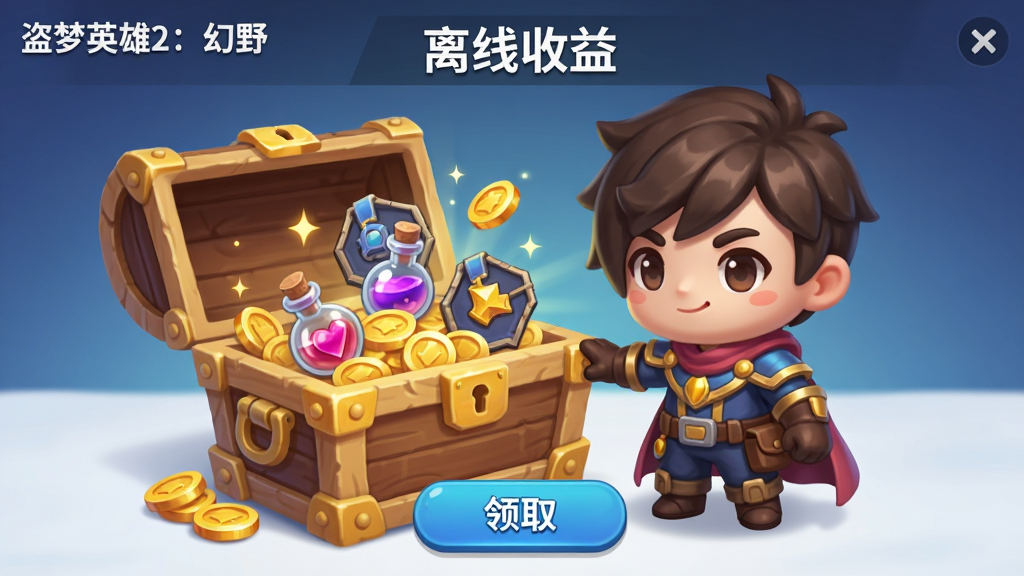 ����չʾ������Ӣ��2����Ұ���ķ���������ȡ���棬����ΪһλQ��Ӣ�۽�ɫվ�ڱ����ԣ�����򿪺������ҡ�����ҩˮ��װ��ͼ�ꡣ����Ϊ���й�ͼ���Ϸ���ʾ���������桱���֣��·�Ϊ��ȡ��ť�����Ϊ���¿ɰ��Ŀ�ͨ��Ⱦ��ϸ�ڰ�������ľ�ơ�������⡢��ɫ���顣���ʸ��壬�ɾ����޶���Ԫ�ء�
