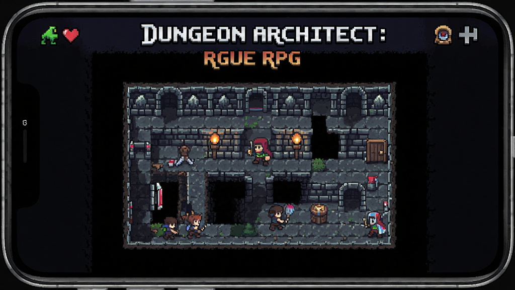 Dungeon Architect: Rogue RPG ��Ϸ������ ���ν��� ���ط�� �ֻ���Ļ��ͼ