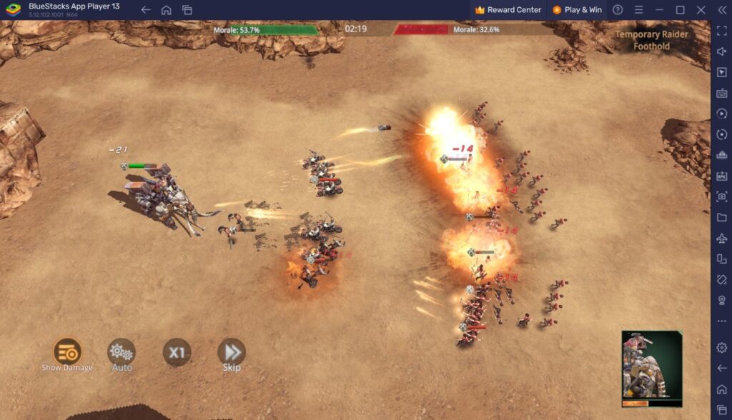 Mecha Domination Rampage中文版游戏下载 游戏内语言设置与新手界面中文切换实拍图