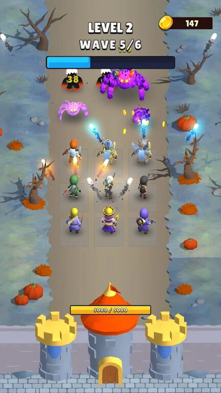 Pixel Defenders: Merge TD Game ��׿�� ��Ϸ��ͼ