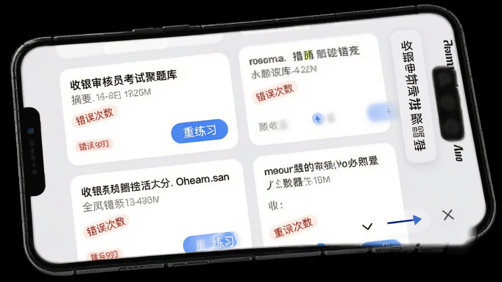 手机屏幕上显示