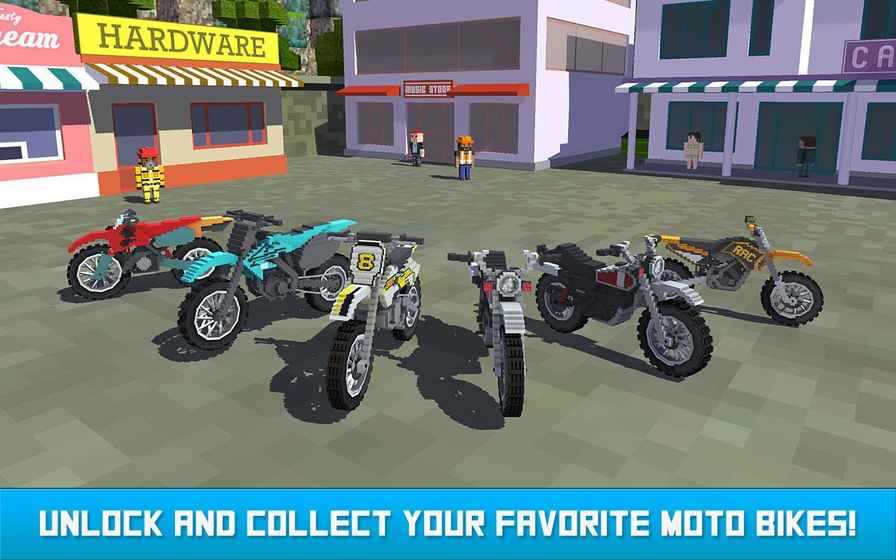 ������΢����Ϸ��׿���°棨Blocky Moto Bike SIM Winter Breeze��
