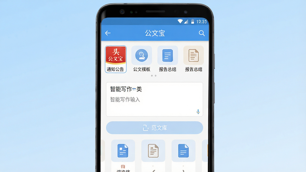 ���ı�����������չʾ��һ����׿�ֻ���Ļ������ʾ�����ı���Ӧ�ý��棬�����������ģ�����ͼ�ꡢ����д������򡢷��Ŀ���ڰ�ť������Ϊǳ��ɫ���䣬���ּ�����������Ϊ��ƽ��UI��ƣ�ϸ�ڰ���֪ͨ�����ͷ�ļ�ģ������ͼ�������ܽ��ĵ�ͼ�꣬���ʸ��壬�ɾ����࣬�޶���Ԫ��