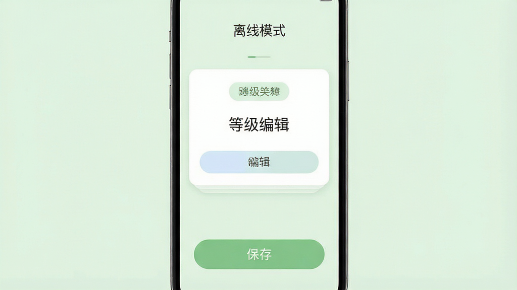 一张手机应用功能展示图,画面中展示了一个无广告的清爽界面,顶部有